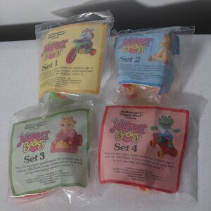 McDonalds 1986 1987 Muppet Babies II 2 Happy Meal - Complete Set